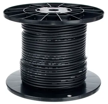 

Hank mic cable-High-Grade-2x0.3mm--100 meters Black