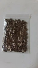 (29958)200 Uds 6*6*5MM Chapado en bronce antiguo de aleación de Zinc redondos o curva cepillado discos espaciador los malos resultados de la joyería de accesorios