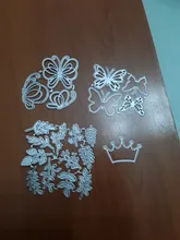 Plantillas de troquelado de Metal de mariposa, álbum de recortes artesanal, gofrado de papel DIY decorativa, confección de tarjetas, 4 Uds.