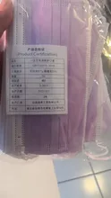 Mascarilla médica desechable, máscara quirúrgica de 3 capas con filtro, no tejida, antipolvo, con elásticos, Color azul y rosa, 7 colores, nueva