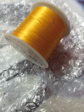 Cuerda elástica para cuentas de cristal de 1 mm, hilo fuerte para abalorios, rollo de 393 pulgadas para joyería, en varios colores