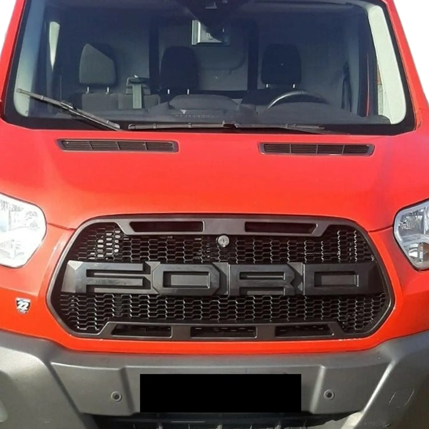 Car Exterior Accessories Car Grill Mesh Ford Transit Front Bumper Raptor Grille for Ford Transit mk8 facelift 2014-Onward