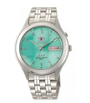 

Orient FEM5V002E green silver strap steel automatic watch green dial stainless steel bracelet