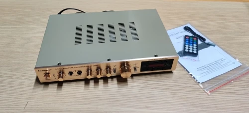 Отзыв о товаре 298B bluetooth 5,0 канал 2000 Вт 5-канальный усилитель мощности аудио 220 В AV Amp динамик с дистанционным управлением Поддержка FM USB SD карт от пользователя B***a