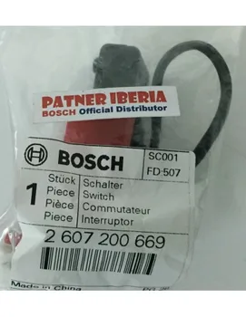 

2607200669 Switch for GST: Genuine BOSCH-SKIL-DREMEL spare-part