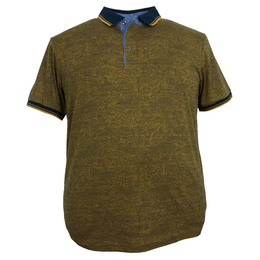 yellow polo shirt big and tall