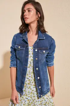 

Trendyol Basic Denim Jacket TWOSS20CE0184