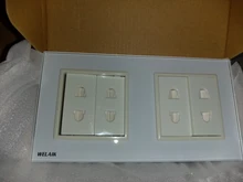 Power-Socket Module Outlet Glass-Panel Wall Safety WELAIK 220v 16a Diy-Parts EU A8EW