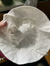 Gorro de cubo de bebé para niños, Sombrero de Panamá Floral para playa al aire libre, con encaje de princesa