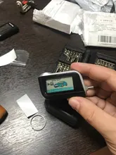 Funda de cuerpo para llavero de coche de dos vías, llavero para mando a distancia A93 A63 A96 A69 A39 A36 LCD