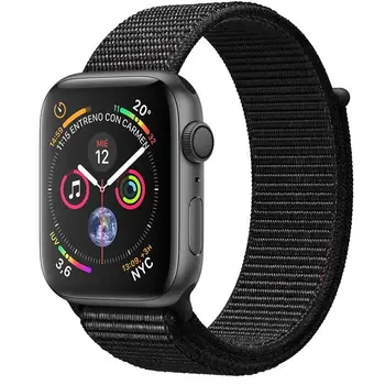 

Apple Watch Serials 4 GPS 44mm space gray aluminium sports Loop strap black