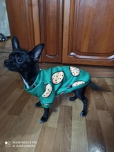 Traje para perros con estampado de animales, abrigo suave de algodón para mascotas, Jersey, camisa, chaqueta, suéter, ropa para mascotas