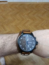 CURREN-Reloj deportivo estilo militar de cuarzo para hombre, cronógrafo con fecha y correa de cuero, marca superior de lujo, negocios, regalo, 8225