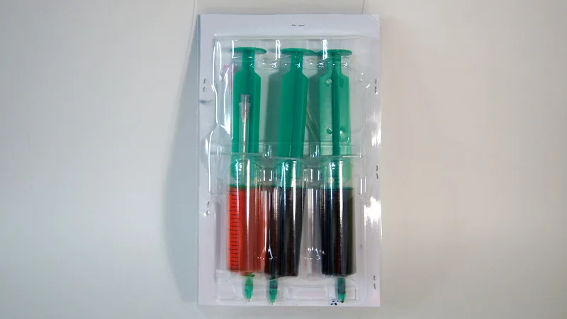 Charging Kit with шприцами for color ink cartridges HP 121/ 122/ 134/ 135/ 136/ 141 |