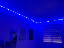 Lámpara de luz de fondo con Bluetooth y WIFI para decoración del dormitorio, controlador Flexible RGB 5050, cadena luminosa, tiras de luz LED