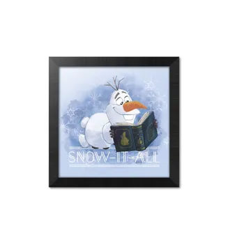 

Framed PRINT 30X30 CM DISNEY FROZEN SNOW IT ALL