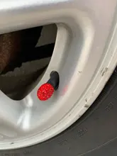 Capuchones para válvulas de rueda llanta con reborde, cubiertas de vástago, Airdust, impermeables, para automóviles, motocicletas, camiones y bicicletas con tachuelas de diamante, 2/4 Uds.