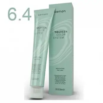 

Kemon - Yo Green - Color Cobrizo 6.4 dark blonde 60 ml