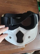 Reedocks-gafas de esquí para hombre y mujer, lentes modulares con filtro para la boca, desmontables, para esquí, Snowboard, nieve, invierno