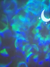 Night-Light Projector Rotation Ocean Star Sky Kids Gift 6-Colors for 360-Degree