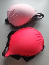 ESSV-bañador rojo de realce, conjunto de bikini de talla grande para mujer, traje de baño sexy acolchado con correa ajustable, bikinis bordeados, ropa de baño de verano