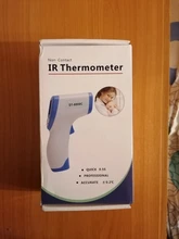 Oxímetro de pulso Digital para dedo, medidor de saturación de oxígeno en sangre, Monitor de ritmo cardíaco SPO2 PR + termómetro infrarrojo