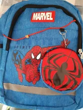 Mochilas escolares para niños de 3 a 6 años, morrales impermeables de Spider Book, bolso de hombro para niños, mochila