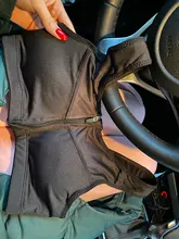 Underwear Vest Sports-Bras Fitness Gym Athletic Shockproof Push-Up Yoga Bh SEXYWG Zipper