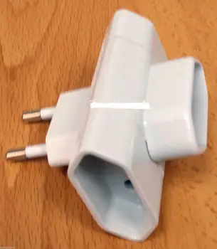 

10A Horizontal Triple adapter, Multiple Base Ladron 3 socket fine