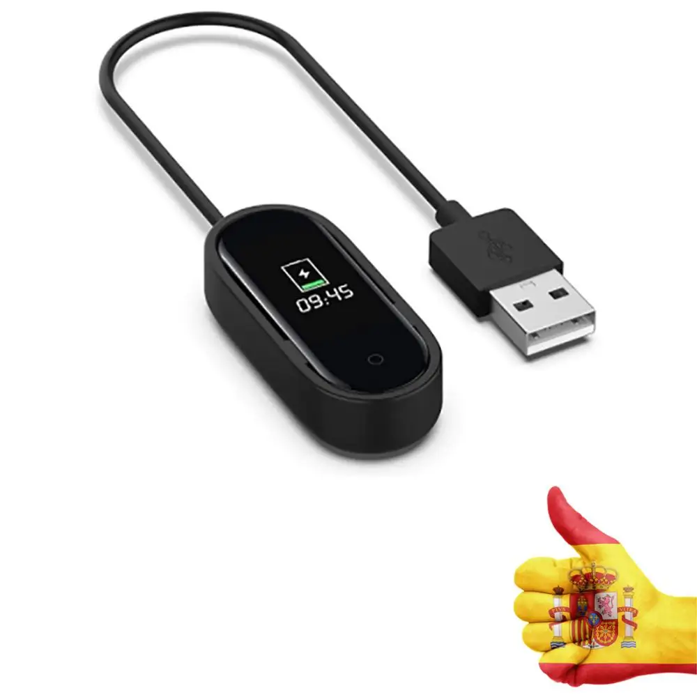 20 см База Грузовой кабель USB для Xiaomi mi группа 4 кабель зарядное устройство адаптер замена для mi Band 4 аксессуары пресс