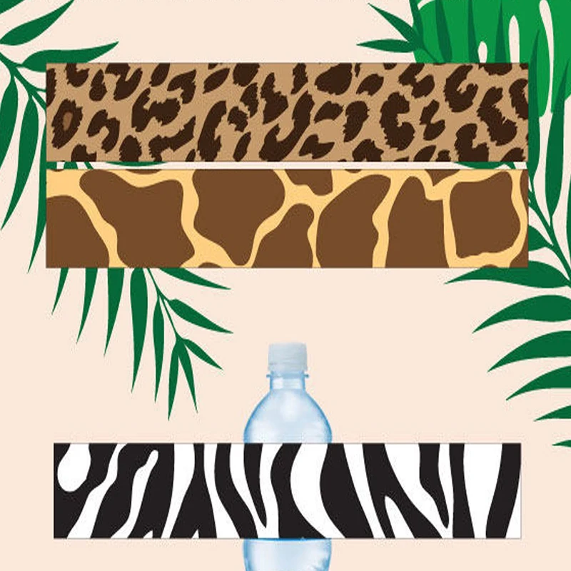 15-stickers-jungle-party-water-bottle-wrappers-safari-birthday-water-bottle-labels-aliexpress