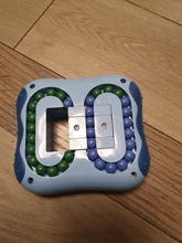 Cubo giratorio de inteligencia mágica para niños, juguete educativo con giroscopio para dedos