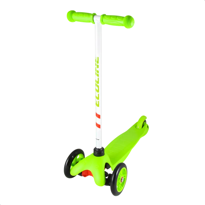 Зеленый Самокат детский Tech Team Air Ecoline - Цвет: Зеленый