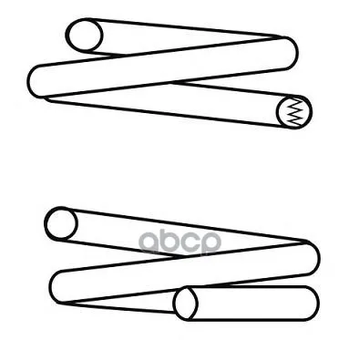 Пружина Подвески Передн Seat: Toledo Ii 01-06, Vw: Golf Iii 92-97, Golf Iii Variant 93-99, Vento 91-98 CS Germany арт. 14950689