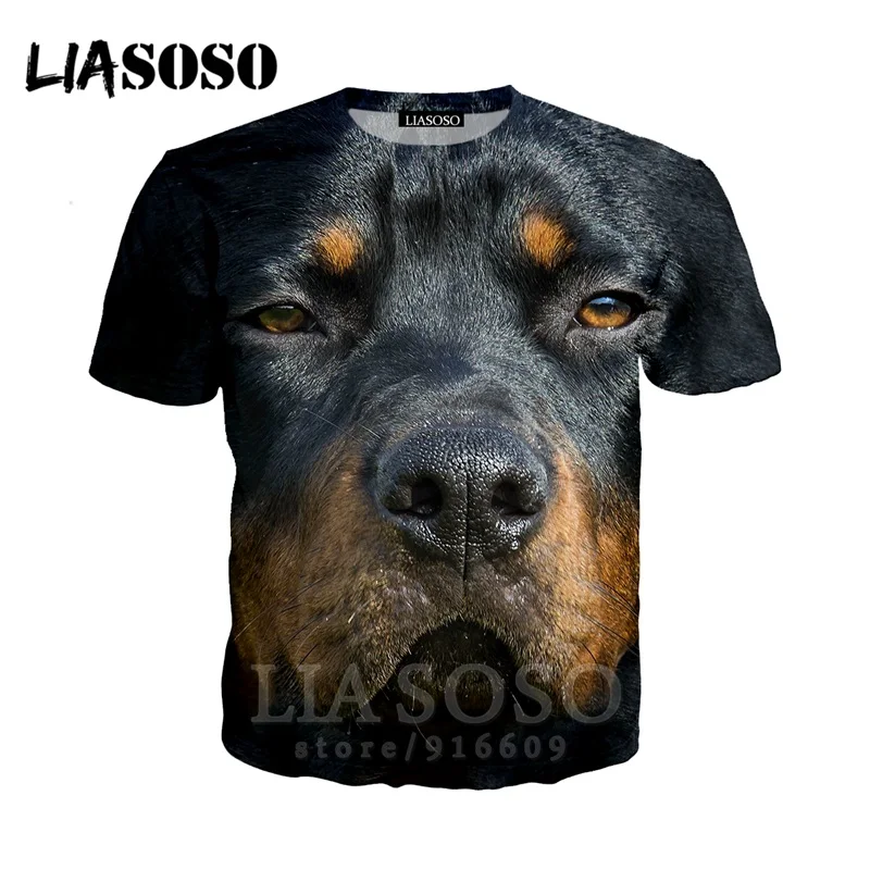 Футболка с 3d принтом для мужчин wo для детей, футболки для собак, уличная Футболка Harajuku Rottweiler, модные футболки, футболка "Аниме" с короткими рукавами A198