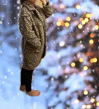 Coats Teddy Bear-Jackets Faux-Fur Leopard Female Long Women Luxury Outerwear Thick Winter