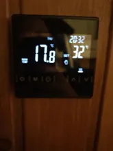 AC85-240V LCD Touch Screen S-mart Thermostat Electric Floor Heating Termostato S-mart