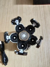 Kit de Afeitadora eléctrica con pantalla digital, Afeitadora eléctrica para Barba, seco y mojado, para hombre, máquina de afeitar facial y corporal