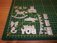 Cutting-Dies Craft Diy Scrapbooking Creative-Decoration Handmade Metal Horse QITAI BABY