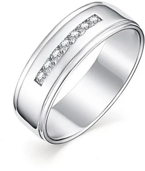 

Master brilliant ring with 7 white gold diamonds