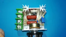 AC 220V 2000W SCR regulador de voltaje oscurecimiento reguladores controlador de velocidad del Motor termostato electrónico módulo regulador de voltaje
