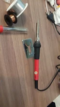 Iron-Tips Repair-Tools Soldering-Iron-Stand-Cleaner Welding-Gun Temperature Adjustable