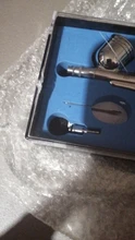 Pluma de aerógrafo de doble acción de 0,2-0,5mm, PISTOLA DE PULVERIZACIÓN con cepillo de aire, pluma pulverizadora para arte de uñas/tatuajes corporales