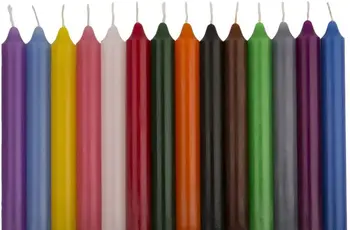 

Table candle, common home candles multi-colored candle for dinner decoration party supplies