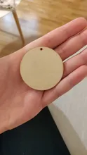 Wooden-Ornament Handmade-Accessory Scrapbooking Diy Wood Round-Shape Home-Decoration