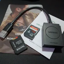 Card-Reader Multi-Card Ugreen Micro-Usb Laptop SD for OTG Usb-3.0