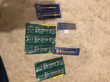 Juego de brocas de vidrio multiusos, accesorio de bricolaje multifuncional de 3 4 5 6 8 10 y 12mm punta triángulo, perfora baldosas de cerámica, ladrillos, hormigón, acero inoxidable, metal o madera 02075