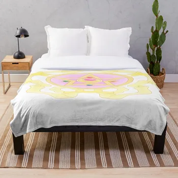 

Moon Crystal Power Throw Blanket Soft Sherpa Blanket Bed Sheet Single Knee Blanket Office Nap Blanket