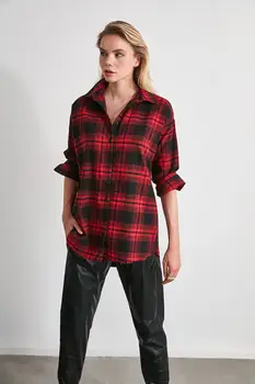 

Trendyol Plaid Shirt TWOAW20GO0139