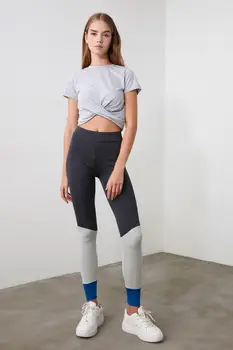 

Trendyol With Color Block Sports Leggings TWOAW21TA0006